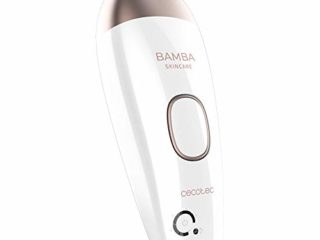 Cecotec Depiladora IPL Bamba SkinCare IPL Quartz. Luz pulsada 120.000 disparos, Lámpara de Cuarzo, Sensor para detección de piel, Diseño compacto