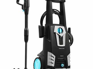 Cecotec hidrolimpiadora HidroBoost 1800. Potente y eficaz. Máxima Potencia de 1800 W. Caudal máximo de 468 l/h. 135 Bares de presión máxima. Bomba de Aluminio. Radio de acción + 11 m.