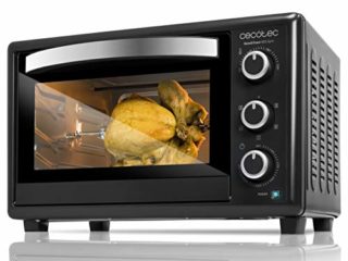 Cecotec Horno Sobremesa de Convección Bake&Toast 650 Gyro. 1500 W, 30 Litros, 5 Modos, Temperatura hasta 230ºC, Temporizador 60 Minutos