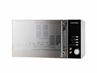 Cecotec Microondas de convección Convection 2500. 900 W, Grill de 1950 W, Capacidad 25 Litros, Horno de calor por convección, 8 Funciones preconfiguradas, Pantalla LED
