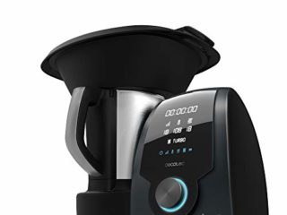 Cecotec Robot de Cocina Multifunción Mambo 8590, Cuchara MamboMix, 30 Funciones, Báscula integrada, Jarra de Acero Inoxidable, Apta para lavavajillas, Capacidad 3,3l, Certillo para hervir, Recetario
