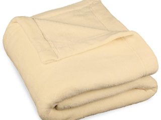 CelinaTex Montreal Manta Suave Manta de Microfibra Tejido de colarina 150 x 200 cm Beige
