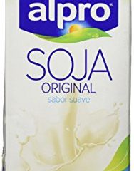 Central Lechera Asturiana - Bebida De Soja Calcio Alpro Brik 1 L - [Pack de 6]