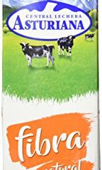 Central Lechera Asturiana Leche Fibra, 6 x 1000ml