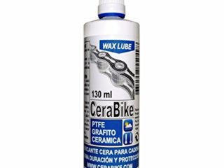 CeraBike WAXLUBE. LUBRICANTE Base Cera para Cadena con PTFE, Grafito Y Ceramica (130ML). WWW.CERABIKE.COM