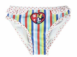 CERDÁ LIFE'S LITTLE MOMENTS Braguitas Bañador Niña de Minnie Mouse-Licencia Oficial Disney, Multicolor, 3 Años para Niñas