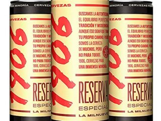 Cerveza 1906 Reserva Especial- Pack de 24 latas x 33 cl