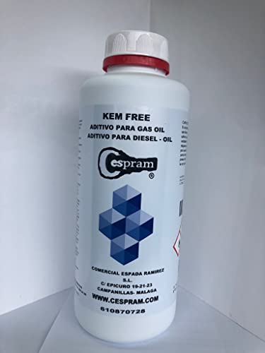 CESPRAM, Aditivo para gasoil diésel. Kem free. Envase de 1 litro.