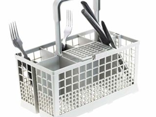 Cesta de cubiertos para lavavajillas | cesta universal para lavavajillas | 60 cm de ancho | Dimensiones: [240 x 136 mm] | de plástico resistente al calor de CleanMonster