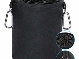 cesto pinzas ropa impermeable, con 2 Clips para Colgar y Mantener Las Pinzas limpias y secas para Uso en Interiores y Exteriores, Organizador de Almacenamiento