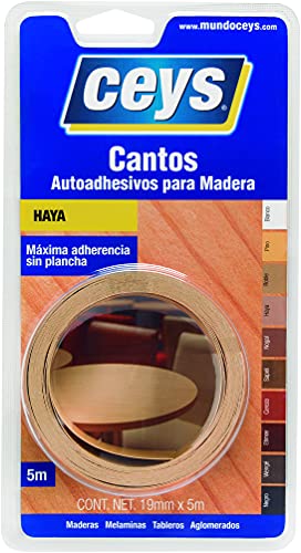 Ceys 851202 - Rollo 5M. Canto De Melamina Haya 851202