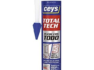 Ceys - Total Tech - Pega Sella y Repara - Blanco - Cartucho 290 ML