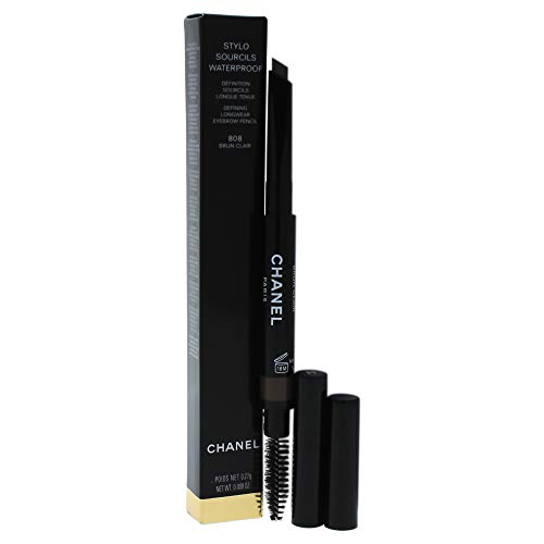 Chanel Stylo Sourcils Waterproof Stilo Sopracciglia A Lunga Tenuta Sopracciglia n. 808 Brun Clair