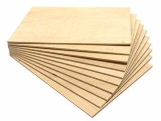 Chely Intermarket | 40A1D | Tablero madera contrachapado de 40x60 cm/4 mm-grosor/1 tablero/, chapas de abedul lijado en ambas caras. Especial para cortes con láser, CNC, Pirograbado(557-40x60-0,45)