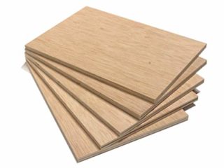 Chely Intermarket | 40B1B | Tablero madera contrachapado de 30x40 cm/10 mm-grosor/1 tablero/chapas de abedul lijado en ambas caras. Especial para cortes con láser, CNC, Pirograbado. Grosor(30x40-0,50)