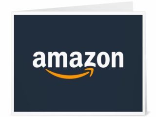 Cheque Regalo de Amazon.es - Imprimir - Logo Amazon - Azul marino