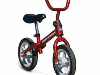 Chicco Bicicleta sin Pedales First Bike para Niños de 2 a 5 Años hasta 25 Kg, Bici para Aprender a Mantener el Equilibrio con Manillar y Sillín Ajustables, Rojo - Juguetes para Niños de 2 a 5 Años