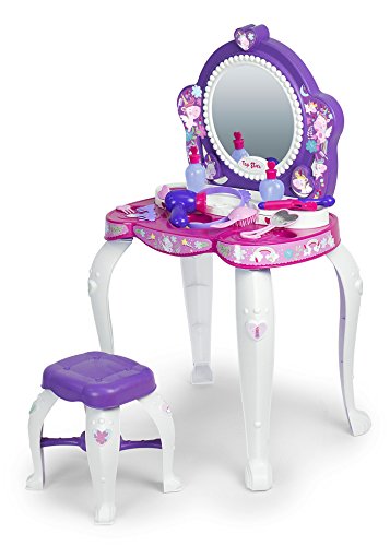 Chicos- Topstar, Tocador de Juguete con diseño de Unicornios, Incluye Taburete y 12 Accesorios, A Partir de 3 años, Medidas: 51 x 56 x 85 cm (87398), Surtido