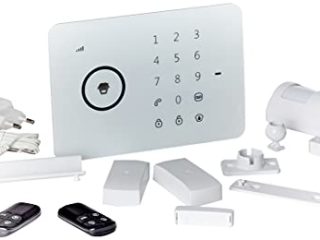 CHUANGO 1 gsm/SMS/RFID Touch Alarm System, Blanco