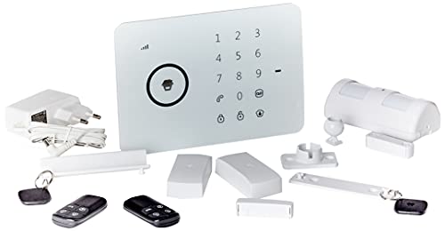 CHUANGO 1 gsm/SMS/RFID Touch Alarm System, Blanco