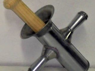Churrera galvanizada artesana
