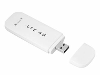 ciciglow Adaptador de Red USB, 4G LTE WiFi Portátil USB Modem Inalámbrico Hotspot Router móvil Modem Stick