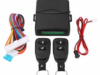Cierre centralizado para coche, sistema de entrada sin llave con cerradura de puerta de coche universal con apertura del maletero Kit de caja de control central remoto Sistema de entrada sin llave