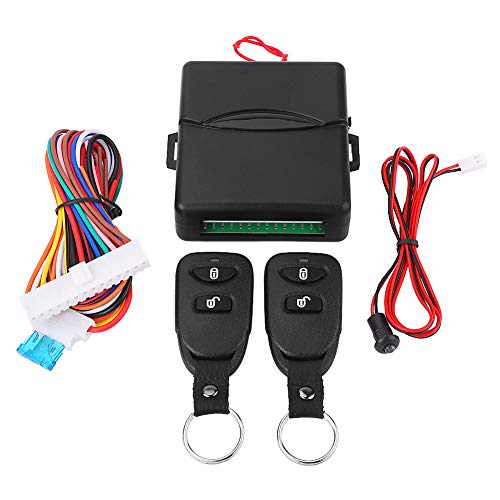 Cierre centralizado para coche, sistema de entrada sin llave con cerradura de puerta de coche universal con apertura del maletero Kit de caja de control central remoto Sistema de entrada sin llave