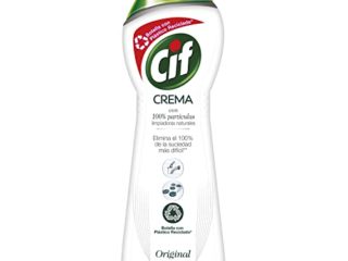 CIF Crema Multisuperficies - Potente Limpiador con Fórmula de Micropartículas para el Baño y Cocina -750 ml
