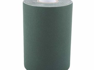 Cinta de césped artificial, 15 * 1000Cm Cinta de unión autoadhesiva Unión de cinta verde Tiras profesionales Cinta de césped Cinta de costura Alfombra Cinta de costura Cinta de césped artificial Céspe
