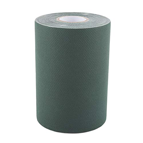 Cinta de césped artificial, 15 * 1000Cm Cinta de unión autoadhesiva Unión de cinta verde Tiras profesionales Cinta de césped Cinta de costura Alfombra Cinta de costura Cinta de césped artificial Céspe