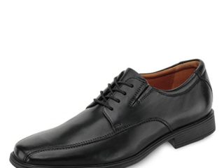 Clarks Tilden Walk, Zapatos Hombre, Negro (Black Leather), 42 EU