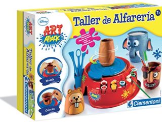 Clementoni - Art Attack - Taller de Alfarería - Torno alfarero infantil a partir de 7 años, juguete en español (65495)