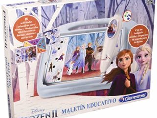 Clementoni - Maletin Educativo Frozen 2 - juego educativo a partir de 3 años, juguete en español (55329)