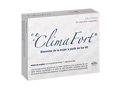 ClimaFort Complemento Alimenticio para Menopausia, 30 Cápsulas
