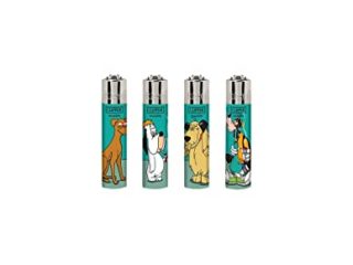 Clipper - Doggies - Mecheros Clipper Personalizados - Encendedores Clipper edición Limitada - Pack de 4 Unidades