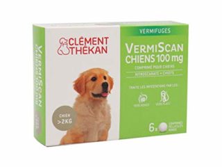 Clément Thékan Vermiscan - Perro y perros <2 kg 6 comprimidos