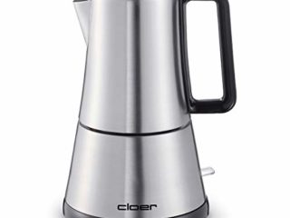 Cloer 5928 5928-Cafetera eléctrica, 365 W, Acero Inoxidable