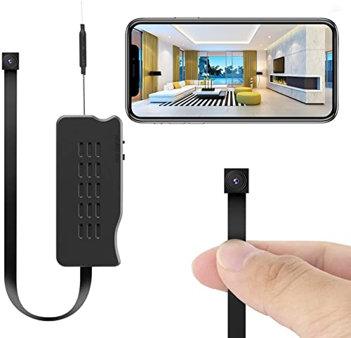 Cámara Espía Cámara Oculta Inalámbrica WiFi Mini Cámara HD 1080P Cámara de Seguridad con Aplicación / Detección de Movimiento Cámaras de Vigilancia para Interior