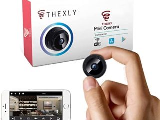 Cámara espía Oculta HD 1080p - Mini cámara espía WiFi para Ver en el móvil - Vigilancia camuflada con Sensor de Movimiento y visión Nocturna