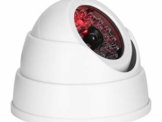 Cámara WiFi, cámara de vigilancia, cámara de Seguridad automática ficticia de Infrarrojos 1080P para Interior/Exterior