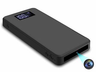 Cámaras espías Ocultas, 10000mAh Mini cámara de Seguridad 1080P con visión Nocturna Detección de Movimiento Gravedad Sensor Grabación en Bucle (con Tarjeta de 32GB)