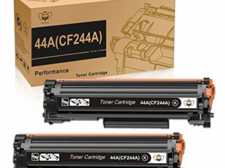 CMYBabee 44A Reemplazo de Cartucho de Tóner Compatible para 44A CF244A para HP Laserjet Pro M15a M15w MFP M28a MFP M28w Impresora (2 Negro)