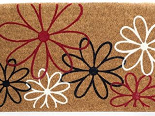 Coco&Coir | Felpudo de coco natural | Antideslizante | Ecologico | Felpudo interior y exterior | 45 x 75 cm