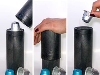 Coffee out-Recicla Tus Cápsulas Nespresso y compatibles | Vaciar y Reciclar Cápsulas de Café de Aluminio | Utensilio Barista | Amantes del Café