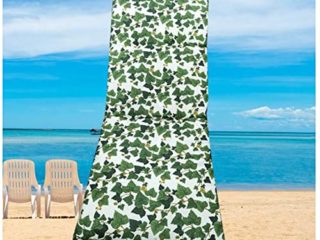 Cojín Acolchado para tumbonas. Medidas 180 x 55 x 8 cm. Colchoneta para Silla y Tumbona de Playa, Piscina, jardín (Ramas)