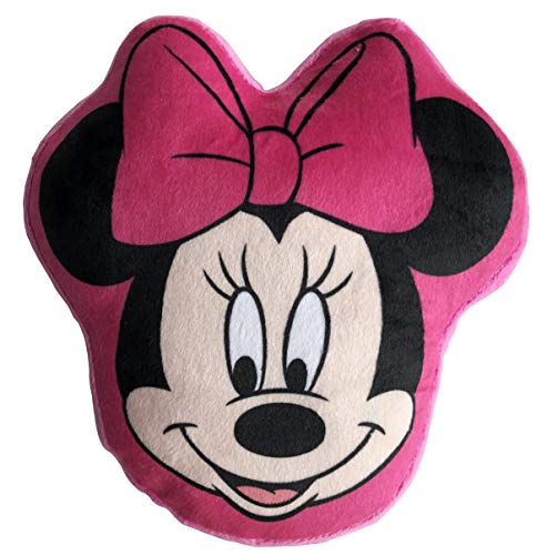 Cojín con diseño de Minnie de Disney con diseño de Minnie – Regalo para Fan y Apasionado Tamaño 20 cm x 20 cm