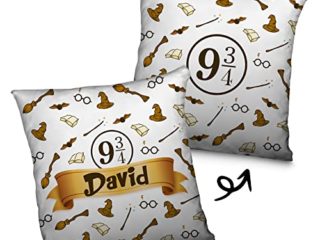 Cojín Harry Potter. Regalos Frikis Personalizados. Cojín Personalizado. Impresión 100% por Las Dos Caras. Relleno Incluido. Varios diseños y tamaños. Harry Potter