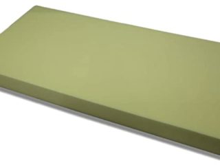 Colchón Económico de Espuma de Poliuretano - Densidad Blanda D20kg (90 x180 x10 cm de Grosor) - Color Amarillo - Multiusos (Somieres, Bases tapizadas) - Higiénicos y Transpirables