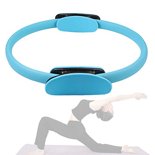 COLFULINE Aro Pilates, Anillo de Resistencia de Yoga, Entrenador de Muslos Magic Anillo con un diámetro de 38cm para Gimnasio Ejercicio para Muslos y Brazos